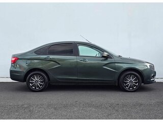 2016 Lada (ВАЗ) Vesta I, зелёный, 890000 рублей, вид 4