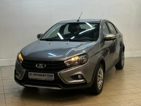 2018 Lada (ВАЗ) Vesta Cross I, серый, 980000 рублей, вид 1