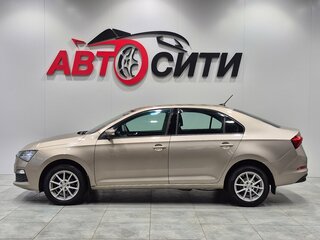 2021 Skoda Rapid II, коричневый, 1195000 рублей, вид 4