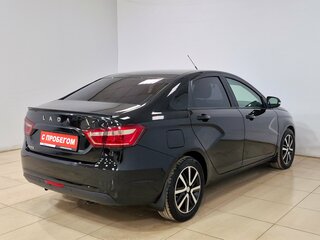 2021 Lada (ВАЗ) Vesta I, чёрный, 995000 рублей, вид 4