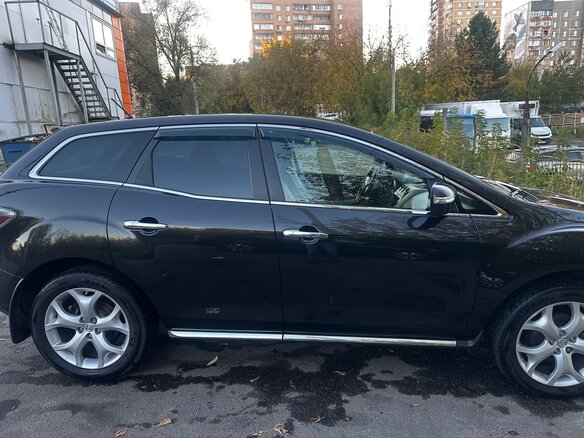 2011 Mazda CX-7 I Рестайлинг, чёрный, 1250000 рублей - вид 2