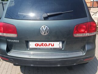2006 Volkswagen Touareg I, зелёный, 700000 рублей, вид 3