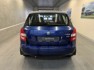 2011 Skoda Fabia II Рестайлинг, синий, 629000 рублей, вид 5