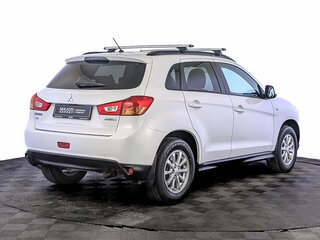 2014 Mitsubishi ASX I Рестайлинг, белый, 1315000 рублей, вид 5