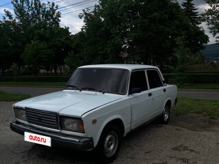 2004 Lada (ВАЗ) 2107, белый, 115000 рублей, вид 1