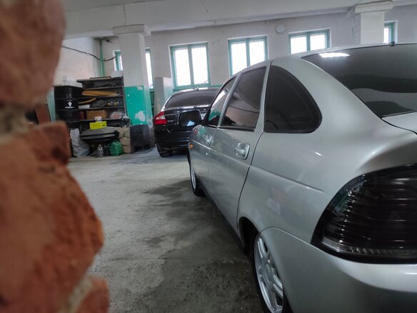 2008 Lada (ВАЗ) Priora I, серебристый, 320000 рублей - вид 6