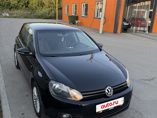 2012 Volkswagen Golf VI, чёрный, 830000 рублей, вид 5