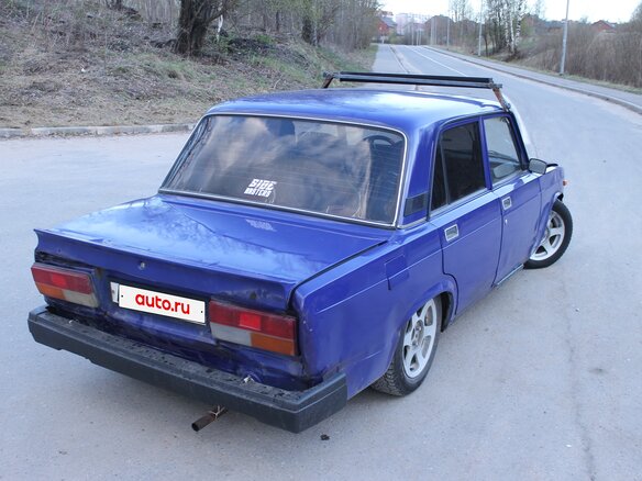 2005 Lada (ВАЗ) 2107, синий - вид 3