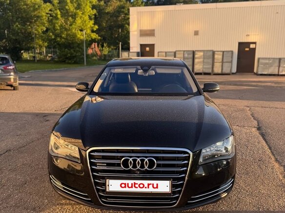 2011 Audi A8 Long III (D4), чёрный, 2600000 рублей - вид 1