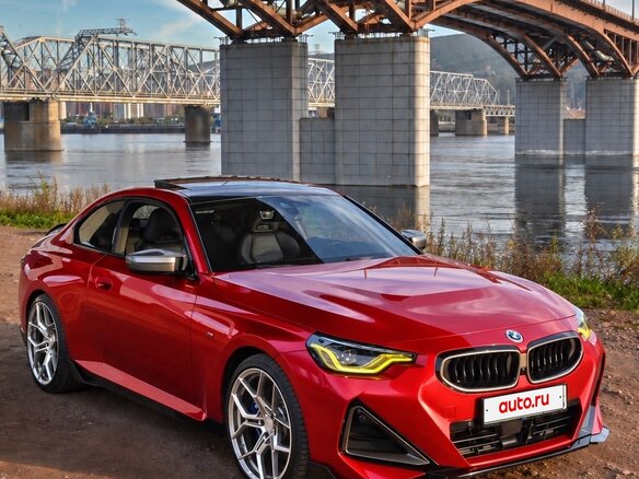 2022 BMW 2 серии M240i xDrive G42, красный, 6390000 рублей