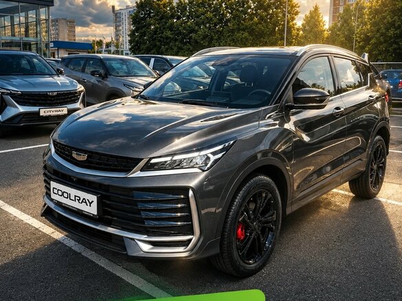 2026 Geely Coolray I Рестайлинг 2, серый, 2964990 рублей