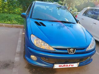 2008 Peugeot 206, синий, 310000 рублей, вид 3