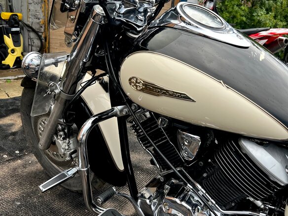 2006 Yamaha XVS1100, чёрный, 523000 рублей - вид 10