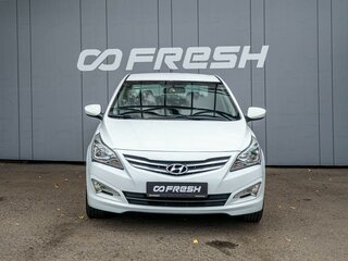 2015 Hyundai Solaris I Рестайлинг, белый, 1149000 рублей, вид 3