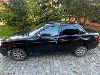 2018 Lada (ВАЗ) Priora I Рестайлинг, чёрный, 440000 рублей, вид 4