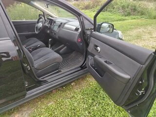 2007 Nissan Tiida I, чёрный, 590000 рублей, вид 3