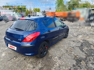 2008 Peugeot 308 I, синий, 405000 рублей, вид 4