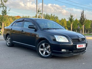 2004 Toyota Avensis II, чёрный, 655000 рублей, вид 1