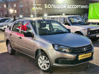 2019 Lada (ВАЗ) Granta I Рестайлинг, серебристый, 599000 рублей, вид 2