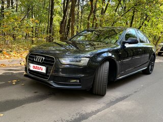 2014 Audi A4 IV (B8) Рестайлинг, чёрный, 1450000 рублей, вид 2