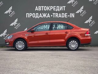 2016 Volkswagen Polo V Рестайлинг, оранжевый, 1100000 рублей, вид 4