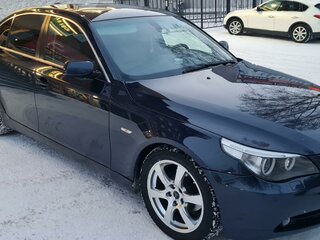 2004 BMW 5 серии 525i V (E60/E61), синий, 1100000 рублей, вид 5