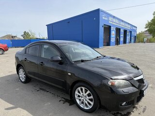 2008 Mazda 3 I (BK) Рестайлинг, чёрный, 650000 рублей, вид 2