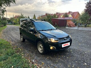 2014 Lada (ВАЗ) Kalina II, синий, 350000 рублей, вид 2