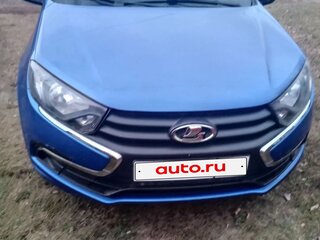 2022 Lada (ВАЗ) Granta I Рестайлинг, синий, 630000 рублей, вид 5