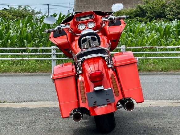 2009 Harley-Davidson CVO Road Glide, красный, 885000 рублей - вид 6