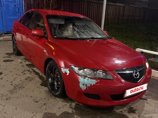 2005 Mazda 6 I (GG), красный, 400000 рублей, вид 4