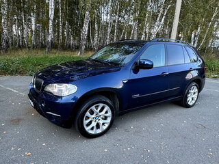 2013 BMW X5 35i II (E70) Рестайлинг, синий, 2060000 рублей, вид 4