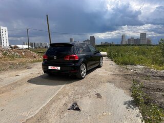 2012 Volkswagen Golf GTI VI, чёрный, 1325000 рублей, вид 5
