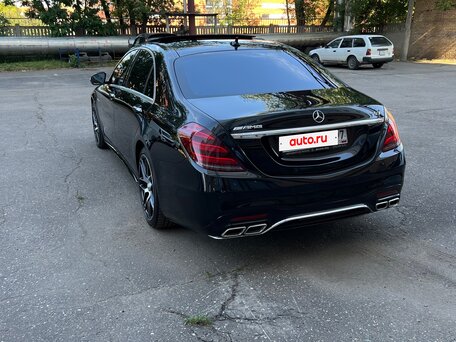 2014 Mercedes-Benz S-Класс 500 Long VI (W222, C217), чёрный, 3130000 рублей, вид 5