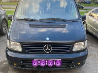 2000 Mercedes-Benz V-Класс 280 I (W638), чёрный, 650000 рублей, вид 5