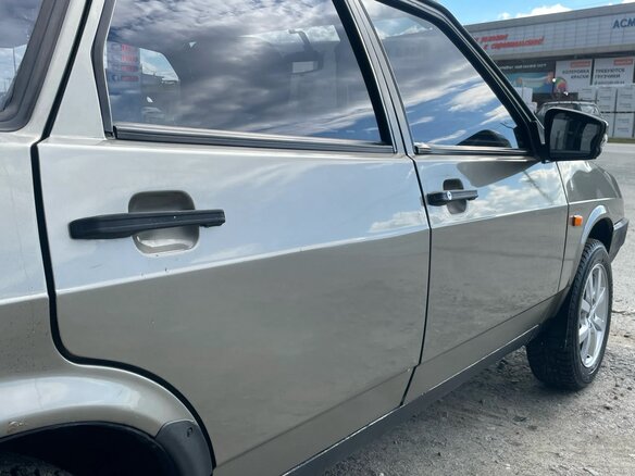 1999 Lada (ВАЗ) 2109, серый - вид 17