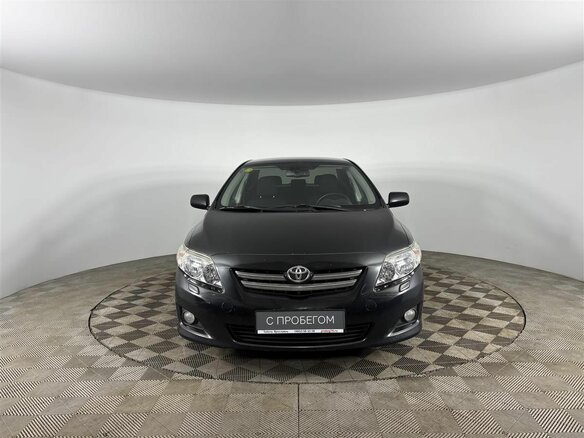 2008 Toyota Corolla X (E140, E150), чёрный, 790000 рублей - вид 1