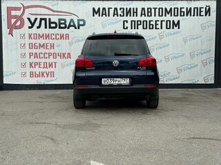 2015 Volkswagen Tiguan I Рестайлинг, синий, 1370000 рублей, вид 5