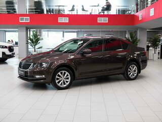 2017 Skoda Octavia III (A7) Рестайлинг, коричневый, 1490000 рублей, вид 1