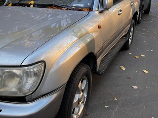 2006 Toyota Land Cruiser 100 Series Рестайлинг 2, серебристый, 1150000 рублей, вид 3