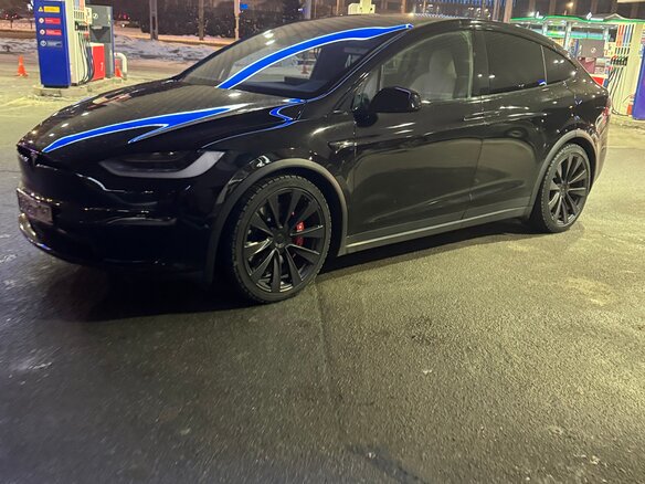 2022 Tesla Model X Plaid I Рестайлинг, чёрный, 6900000 рублей - вид 6