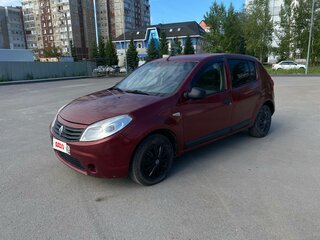 2011 Renault Sandero I, красный, 265000 рублей, вид 3