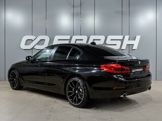 2018 BMW 5 серии 520d xDrive VII (G30/G31/G38), чёрный, 3049000 рублей, вид 2
