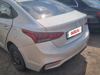 2019 Hyundai Solaris II, серебристый, 685000 рублей, вид 4