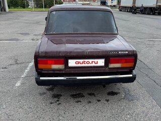 2008 Lada (ВАЗ) 2107, пурпурный, 100000 рублей, вид 2