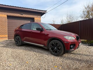 2008 BMW X6 35i 6-speed I (E71), красный, 1400000 рублей, вид 3