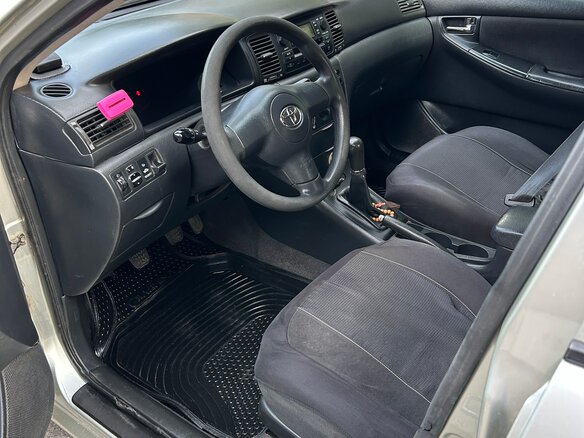 2005 Toyota Corolla IX (E120, E130) Рестайлинг, серебристый, 300000 рублей - вид 9
