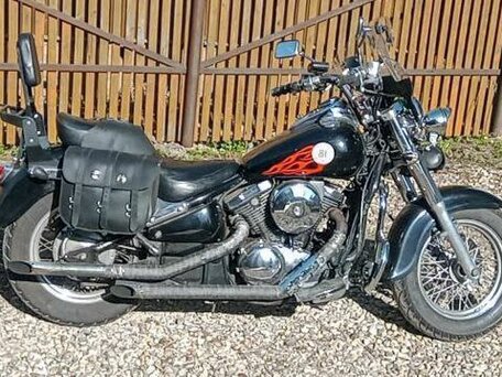 1998 Kawasaki VN400 Vulcan, чёрный, 399000 рублей, вид 1