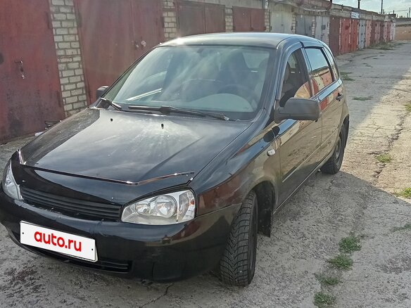 2010 Lada (ВАЗ) Kalina I, чёрный, 230000 рублей