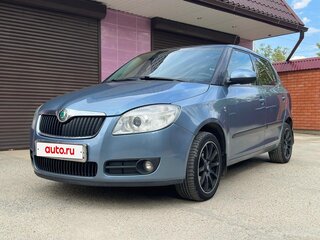 2008 Skoda Fabia II, голубой, 670000 рублей, вид 3